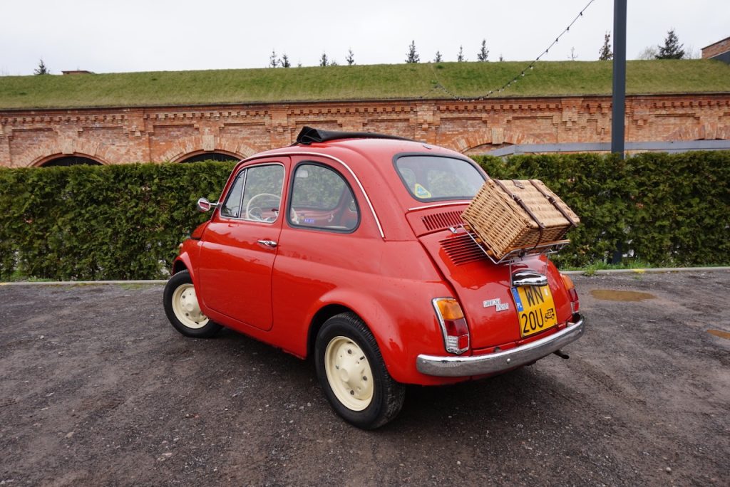 fiat 500 tył