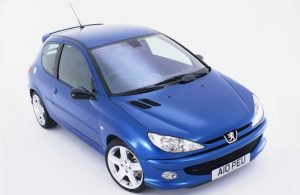 206 rc francuskie youngtimery