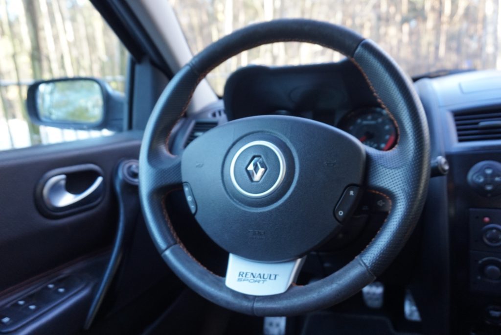 Mégane RS wnętrze